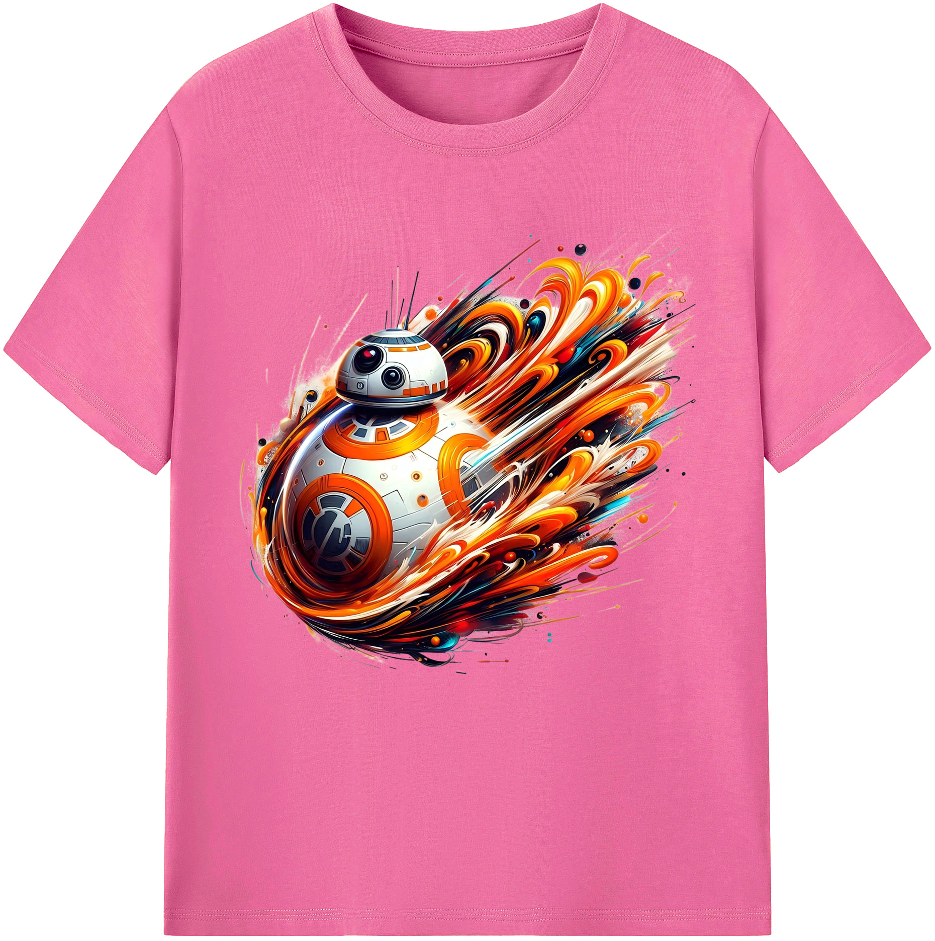 （画像用） スター・ウォーズ Star Wars レディースカジュアルプリントTシャツ（綿100％）